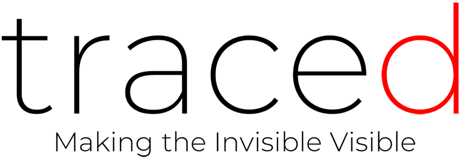 Traced Traced Logo